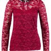 Dorothy Perkins BOW BACK Blusa red