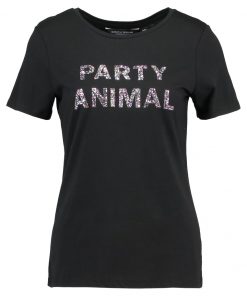 Dorothy Perkins GLITTER MOTIF Camiseta print black
