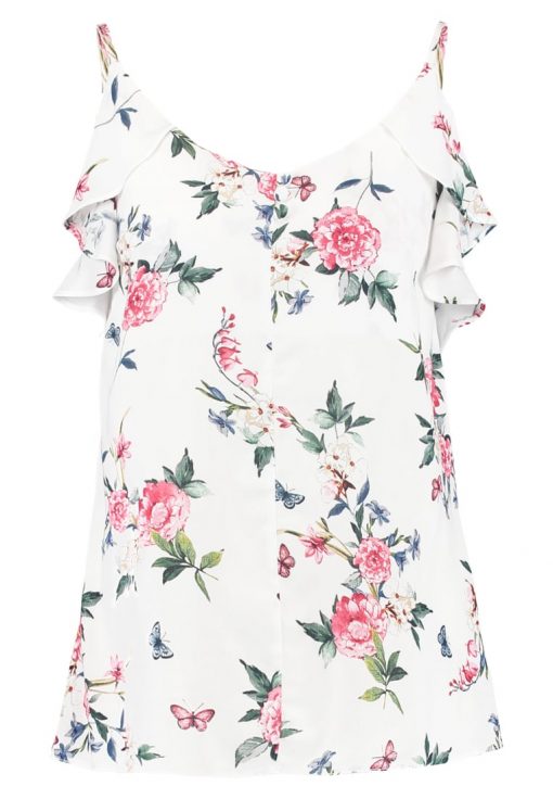 Dorothy Perkins BUTTERFLY Top cream