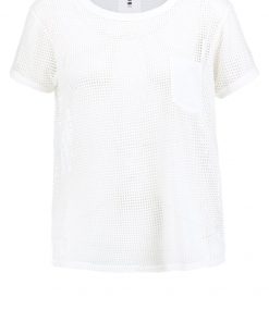 GStar ZALOW STRAIGHT R S/S Camiseta print milk