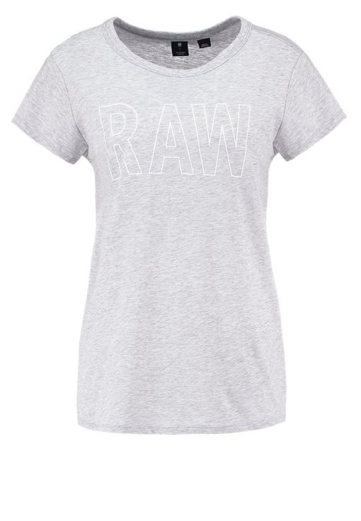 GStar CIRST STRAIGHT R T S/S Camiseta print grey heather