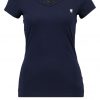 GStar EYBEN SLIM V T S/S Camiseta básica sartho blue