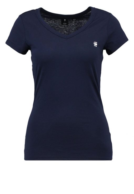 GStar EYBEN SLIM V T S/S Camiseta básica sartho blue