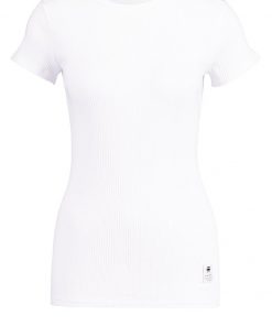 GStar SILBER SLIM R T S/S Camiseta básica white