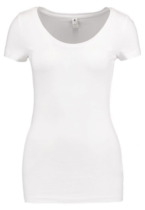 GStar BASE R T WMN CAP SL Camiseta básica white
