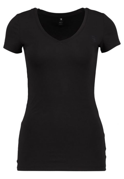 GStar BASE V T WMN CAP SL Camiseta básica black