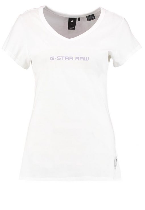 GStar LAJLA SLIM V T S/S Camiseta print white