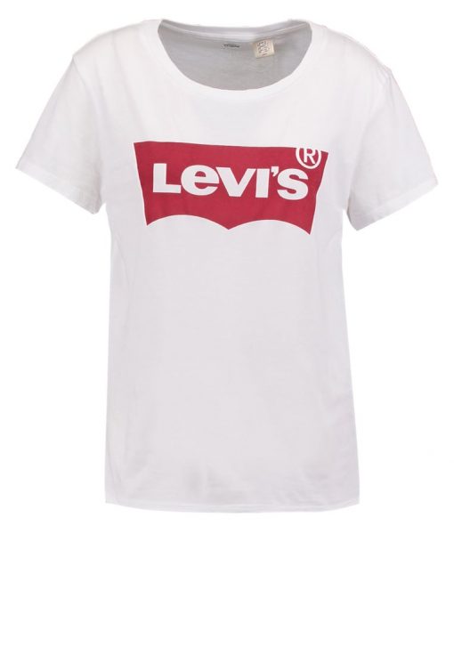 Levi's® THE PERFECT Camiseta print woodgrain batwing/white