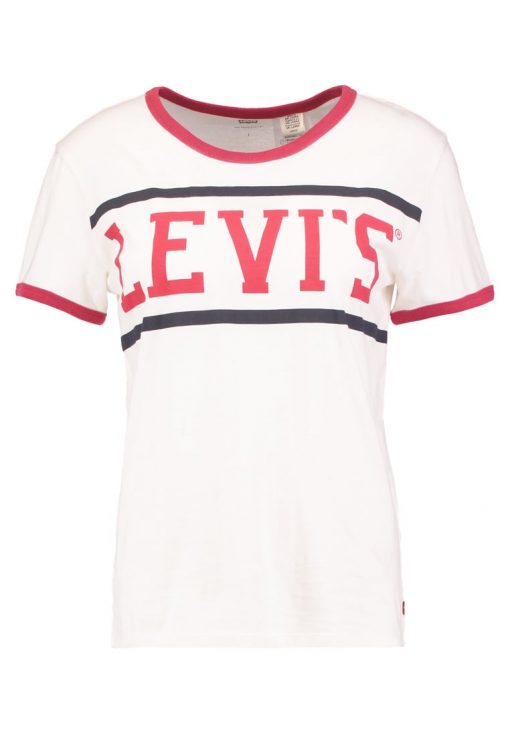 Levi's® PERFECT RINGER Camiseta print sport marshmallow