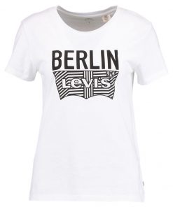 Levi's® BREAD AND BUTTER  Camiseta print white/black
