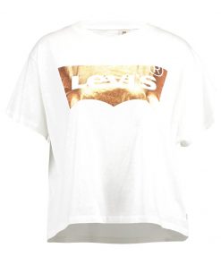 Levi's® GRAPHIC TEE Camiseta print copper/white