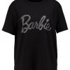 Missguided HOTFIX BARBIE  Camiseta print black
