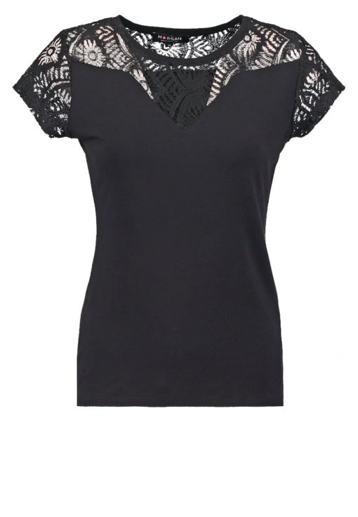 Morgan Camiseta básica noir