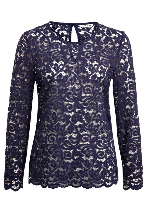 NAF NAF HISMAN Blusa bleu encre