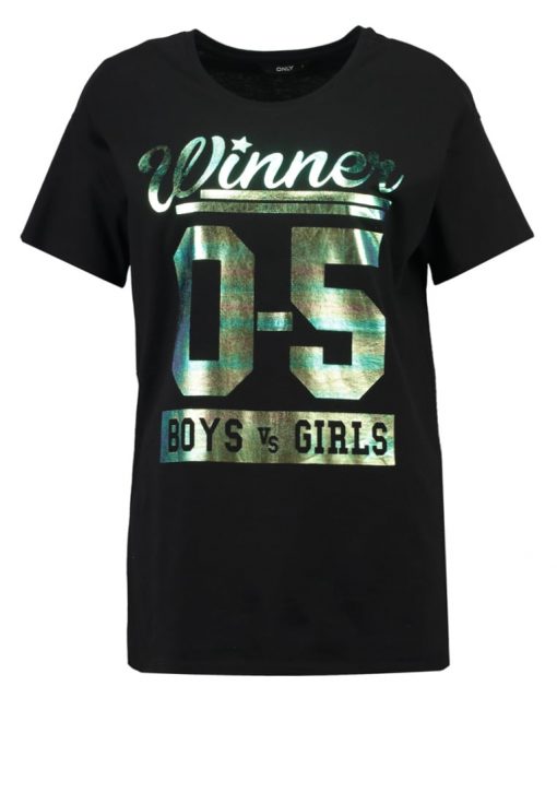 ONLY ONLWINNER  Camiseta print black