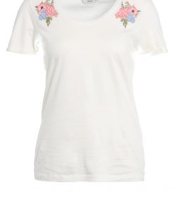 ONLY ONLSOFIE FLOWER  Camiseta print cloud dancer