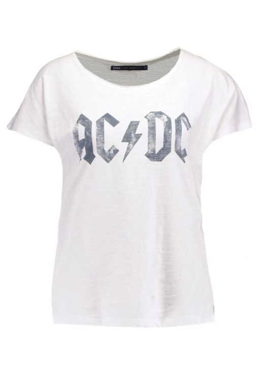 ONLY ONLAC/DC Camiseta print bright white