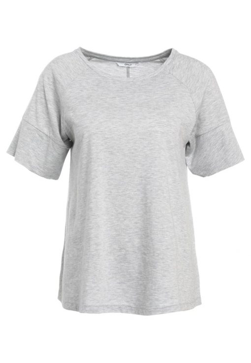 ONLY ONLPALLUW  Camiseta básica light grey melange