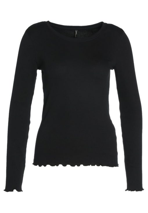 ONLY ONLELLA Camiseta manga larga black