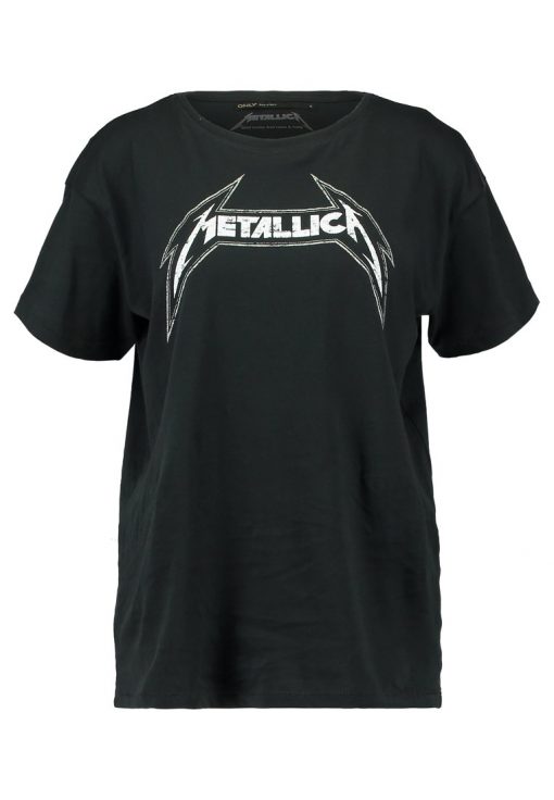 ONLY ONLMETALLICA BOX Camiseta print phantom