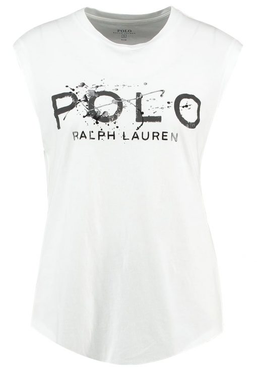 Polo Ralph Lauren GRAP  Camiseta print white