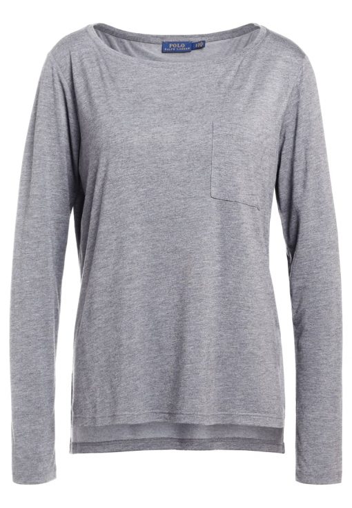 Polo Ralph Lauren Camiseta manga larga gravel grey heather