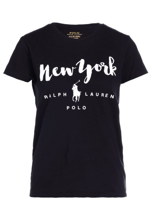 Polo Ralph Lauren Camiseta print polo black new yo