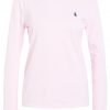 Polo Ralph Lauren TEE LONG SLEEVE Camiseta manga larga country club pink