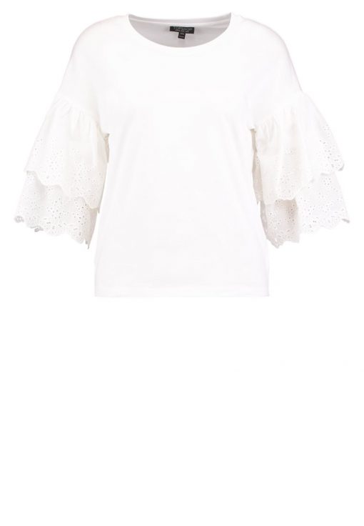 Topshop Camiseta manga larga white