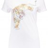 Topshop TIGER GRAPHIC Camiseta print white