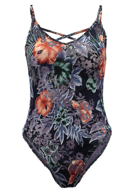 Topshop BURNOUT FLORAL Top multi