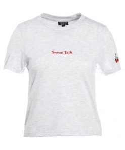 Topshop SWEET TALK Camiseta print greymarl