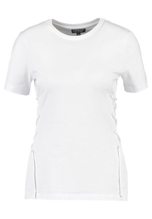 Topshop Camiseta print white