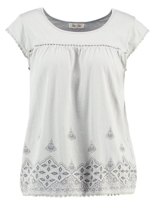 Uno Piu Uno OYA Camiseta print pearl