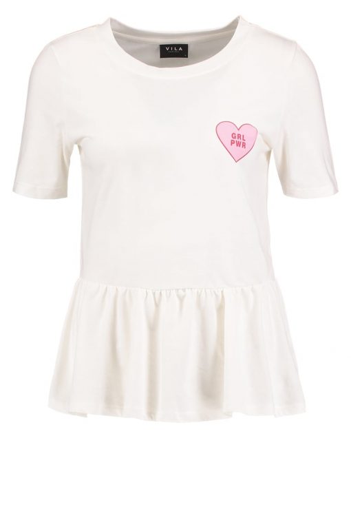 Vila VIPRINCESS Camiseta print cloud dancer