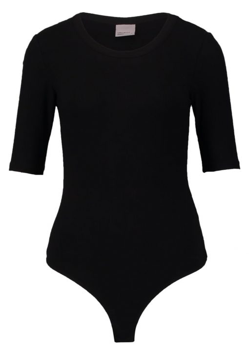 Vero Moda VMYENG Camiseta básica black beauty