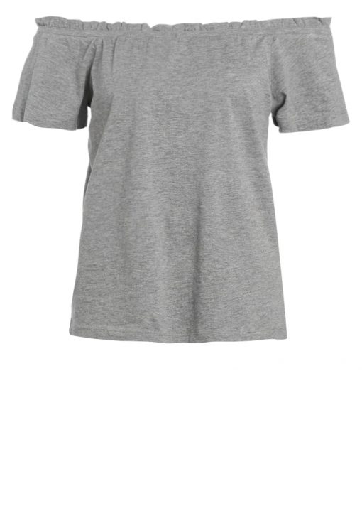 Vero Moda VMENJOY Camiseta print light grey melange