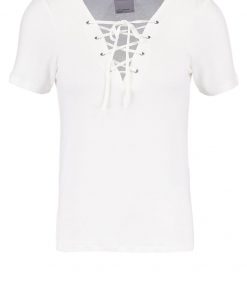 Vero Moda VMFINE Camiseta print snow white