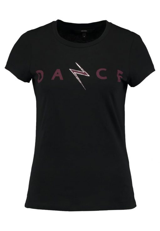 Vero Moda VMDANCESTUDIO Camiseta print black/dark red