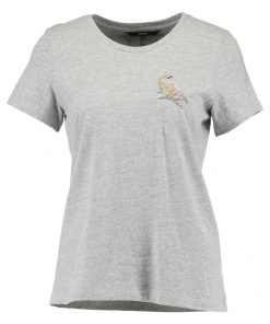 Vero Moda VMCLARA  Camiseta print light grey melange
