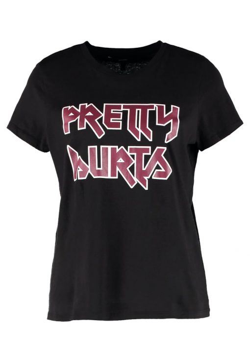Vero Moda VMCOOL LEO Camiseta print black
