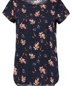 Vero Moda VMMIXY FOIL TOP Camiseta print navy blazer