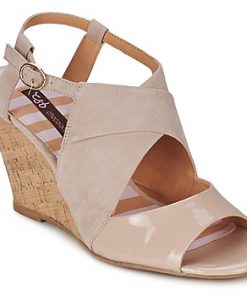 Chocolate Schubar Sandalias ELVINA para mujer
