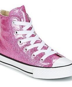 Converse Zapatillas altas Chuck Taylor All Star Hi Seasonal Glitter para niña